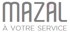 Le logo de Mazal imprimerie à Marseille.